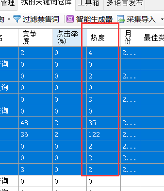 查询关键词热度 - 操作截图 5（锋锋外贸助手图文教程）